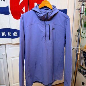 Freewheel MTB Half Zip - Blue Size Medium